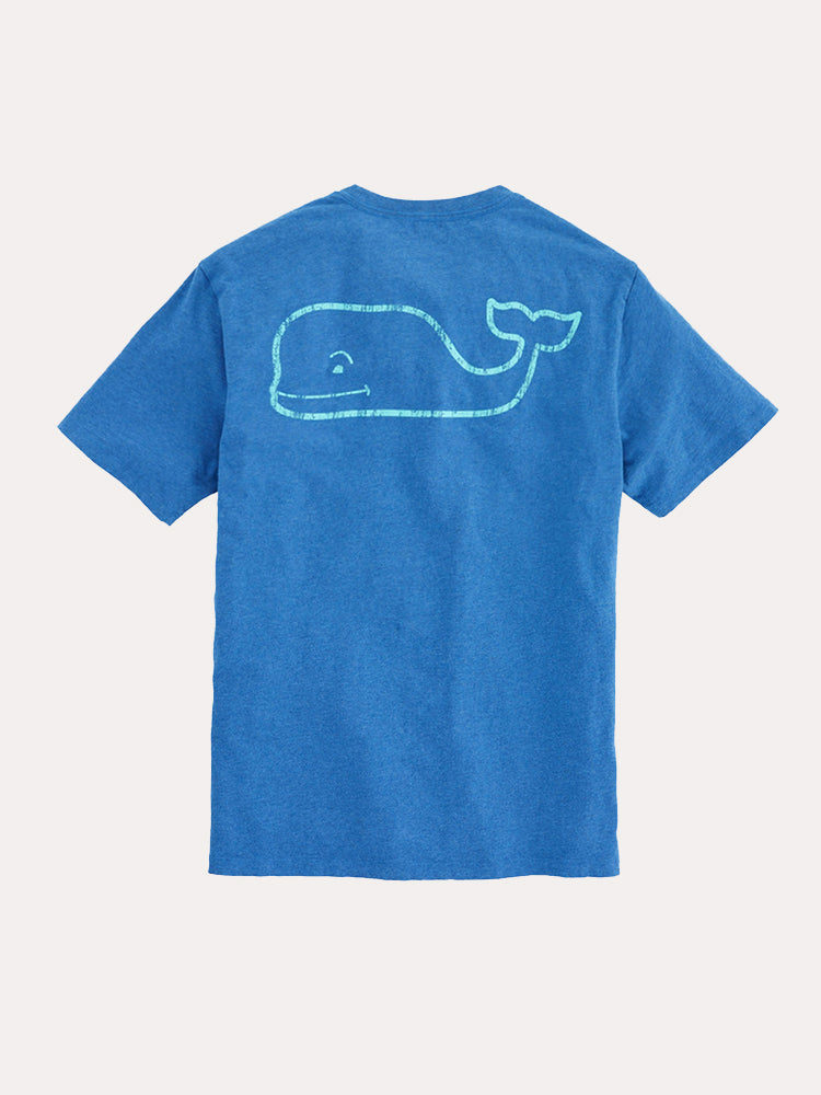 Vineyard Vines Short Sleeve Vintage Whale Pocket Tee - Saint Bernard