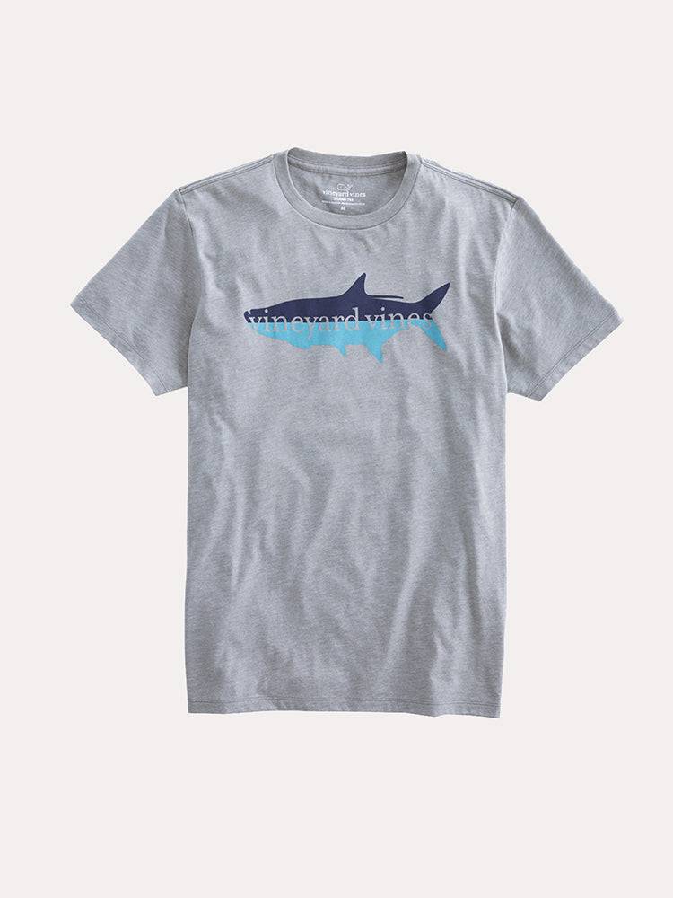 Vineyard Vines Men's High Low Tarpon Island T-Shirt - Saint Bernard
