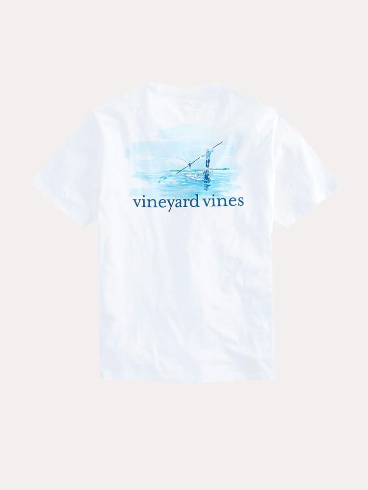 Vineyard Vines Short Sleeve Day on The Flats Pocket Tee - Saint Bernard