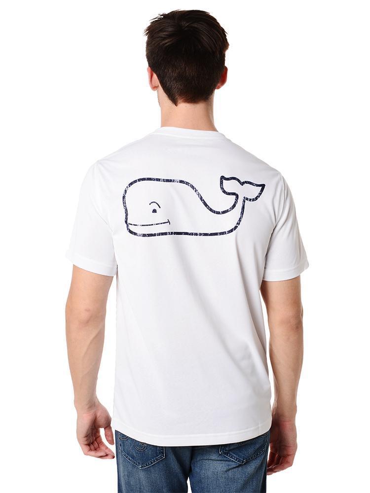 Vineyard Vines Men's Short Sleeve Whale Graphic Performance Tee - Saint Bernard