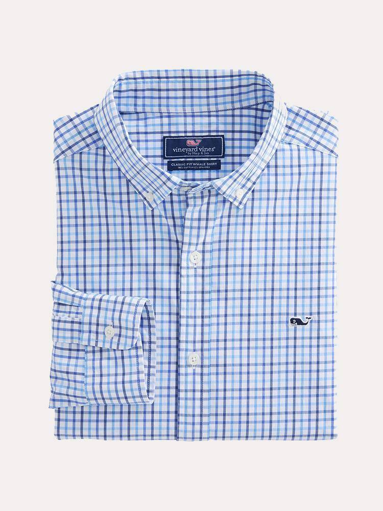Vineyard Vines Water Street Classic Whale Shirt - Saint Bernard