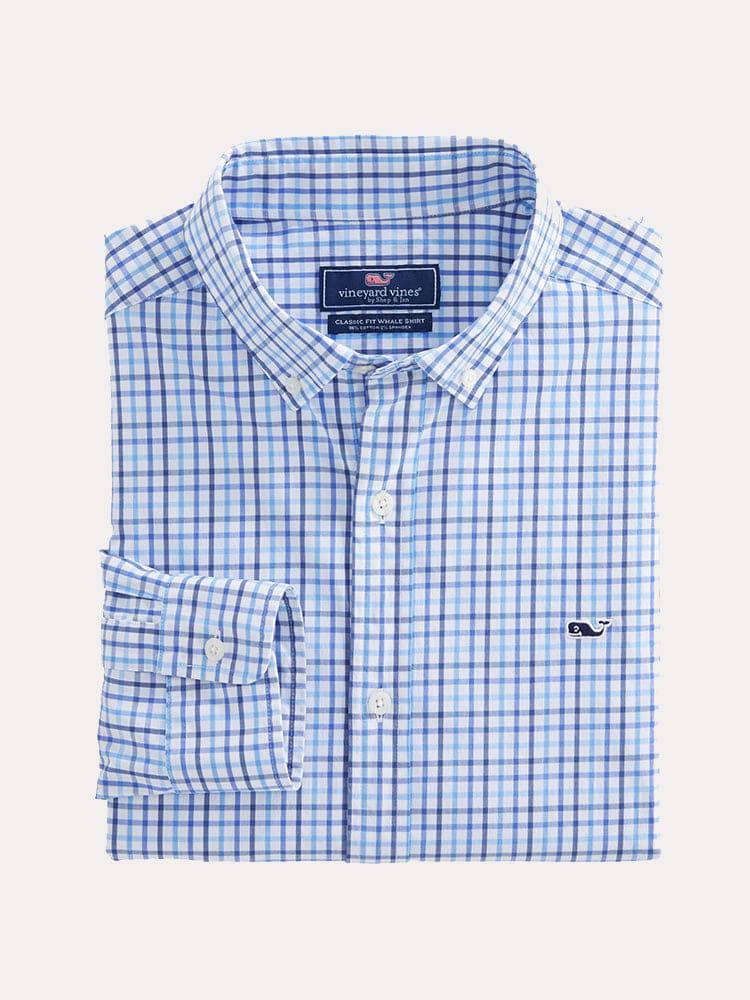 Vineyard Vines Water Street Classic Whale Shirt - Saint Bernard