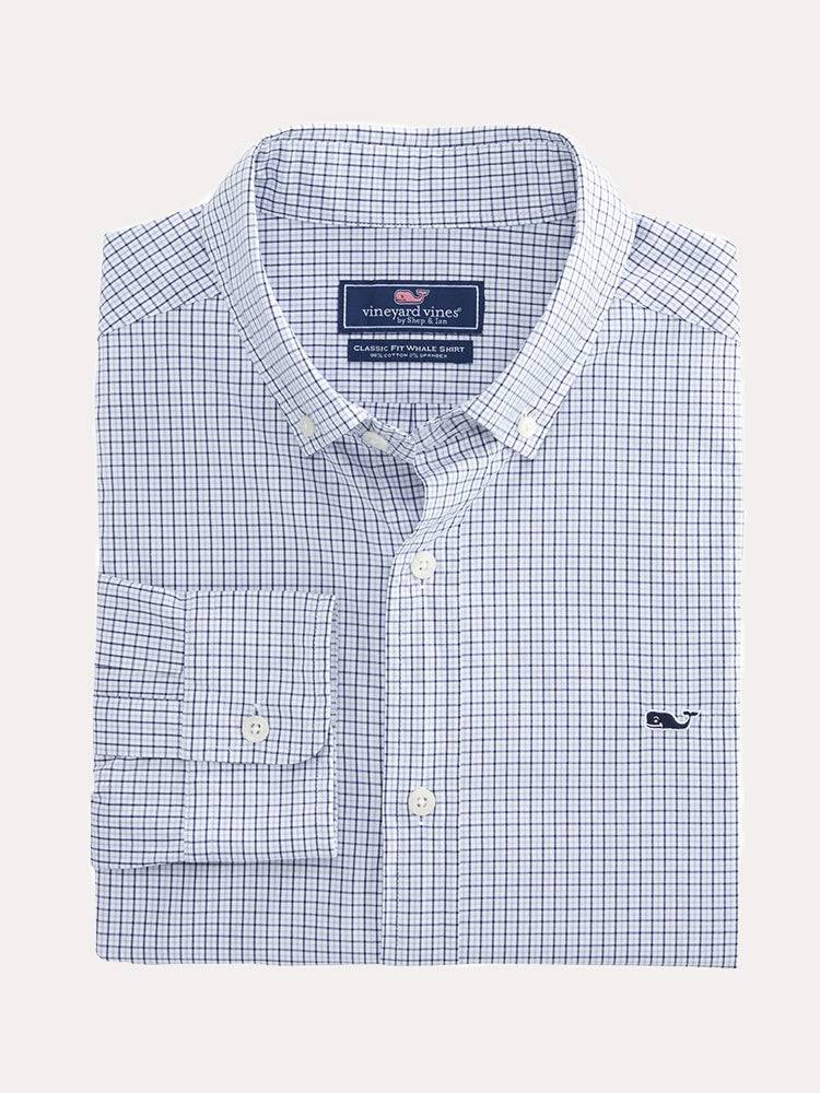 Vineyard Vines Beechcroft Check Classic Whale Shirt - Saint Bernard