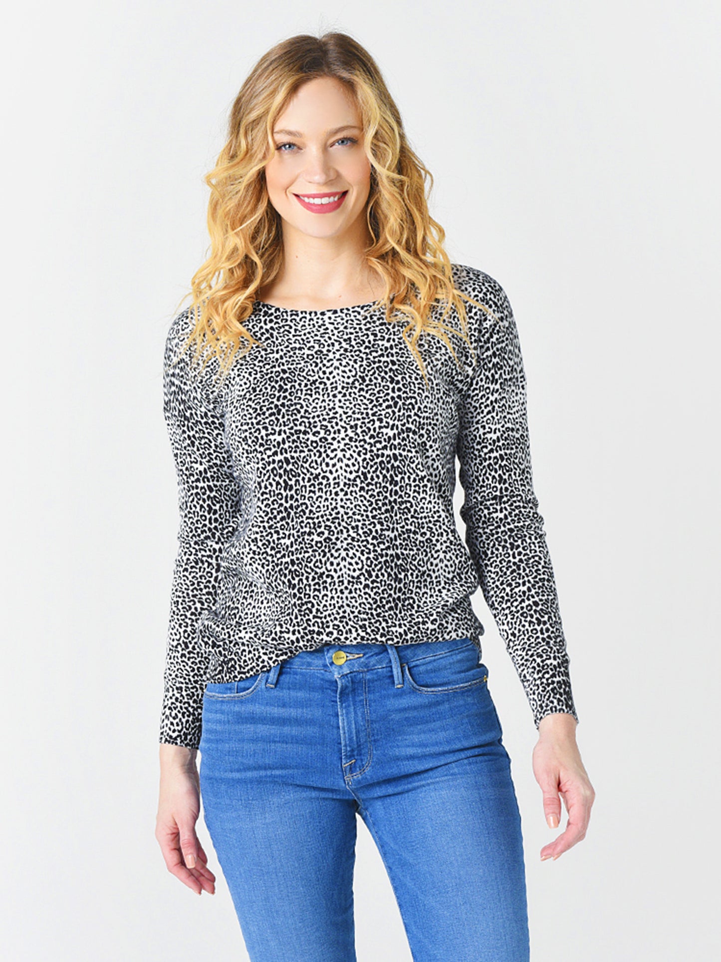 Project J Women's Leopard Sweater