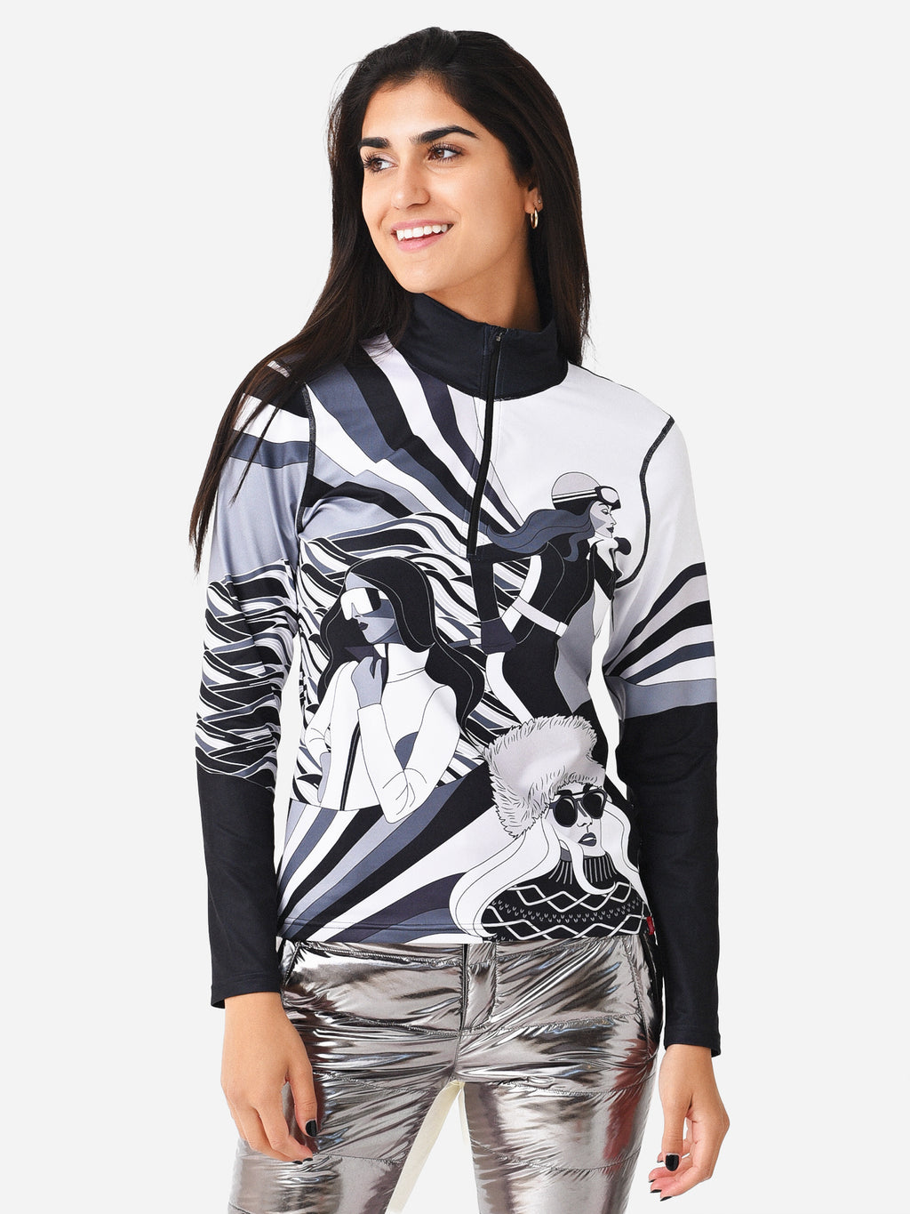 Krimson Klover Women's Vixen Base Layer Top - Saint Bernard