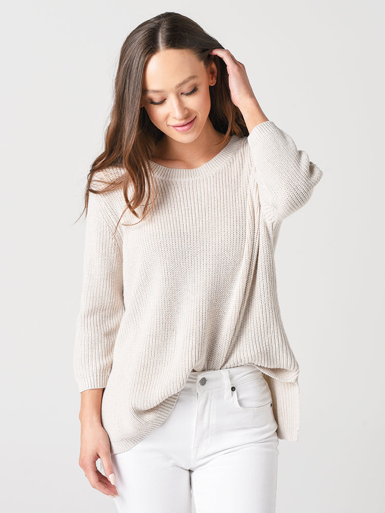 Project J Women's Crew Neck Sweater - Saint Bernard