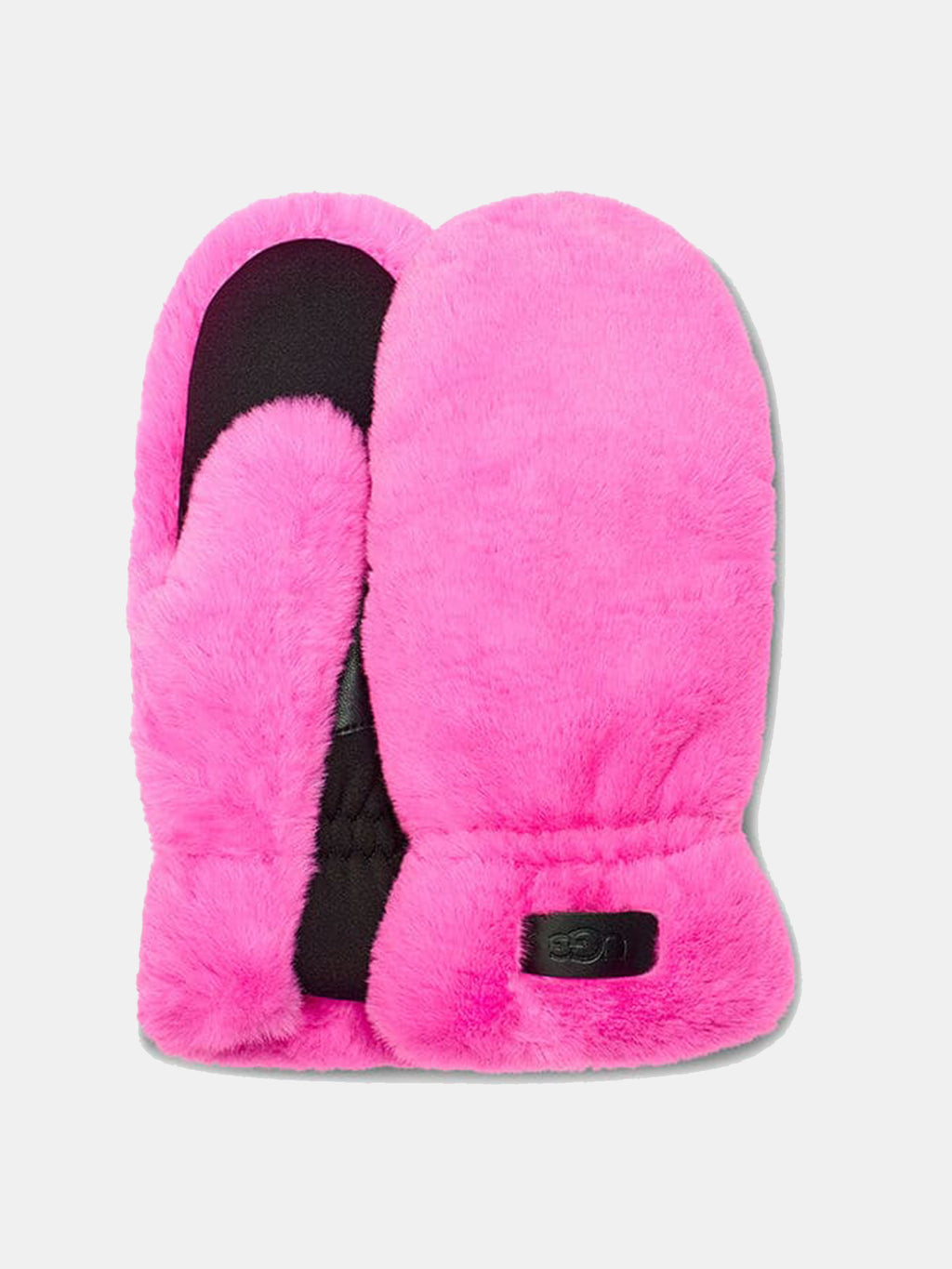UGG Women's All Over Faux Fur Mitten - Saint Bernard
