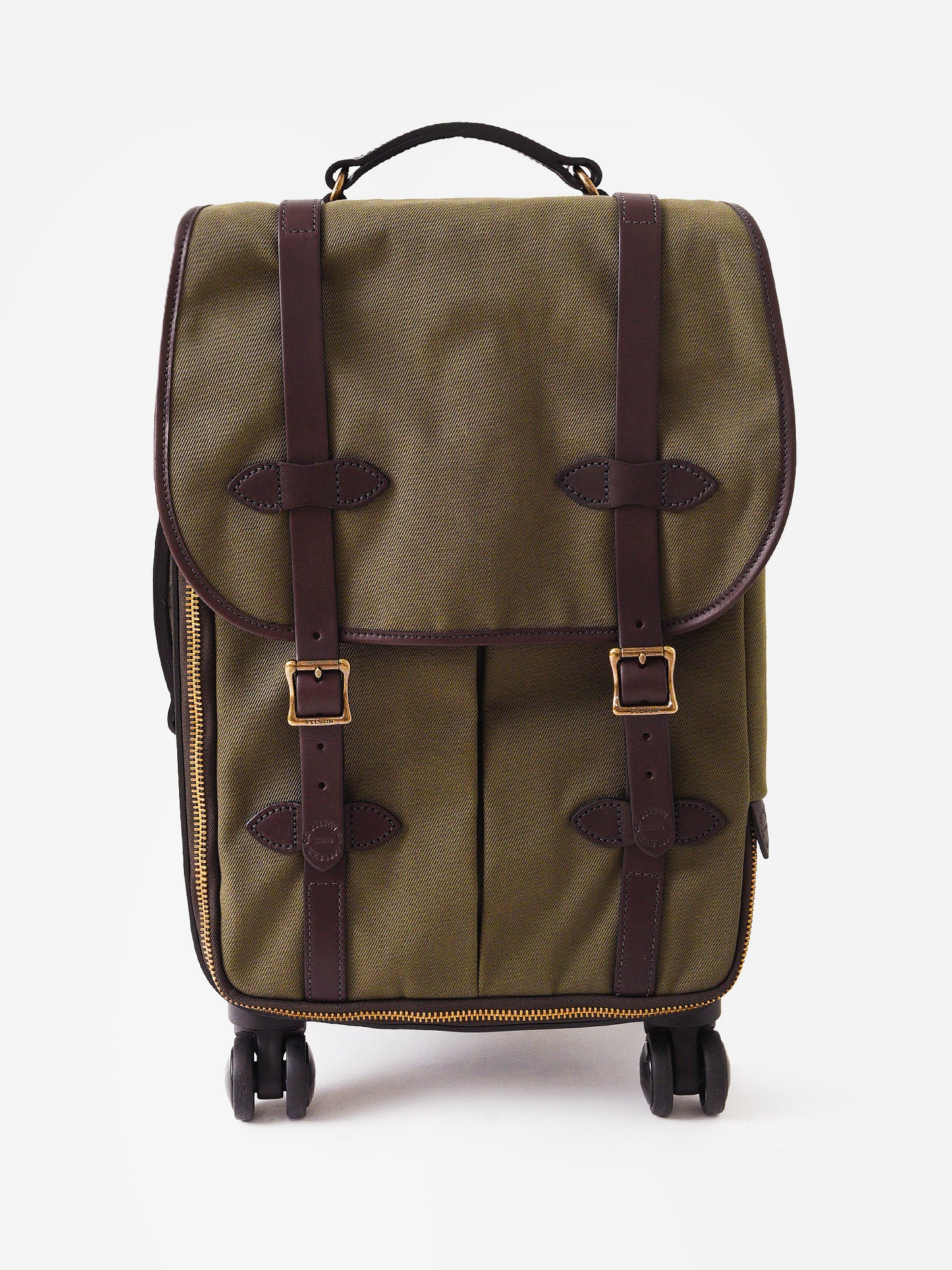 Filson Rugged Twill Rolling 4-Wheel Carry-On Bag