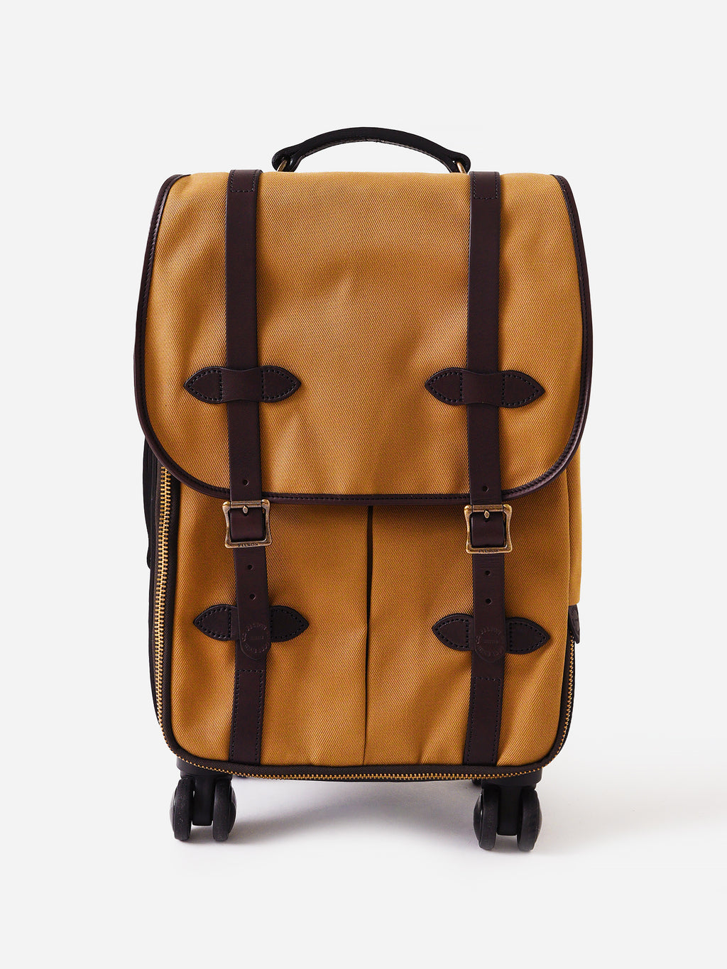Filson Rugged Twill Rolling 4-Wheel Carry-On Bag - Saint Bernard