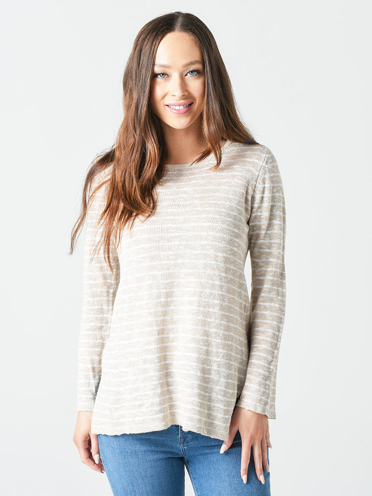Project J Women's Stripe Sweater - Saint Bernard