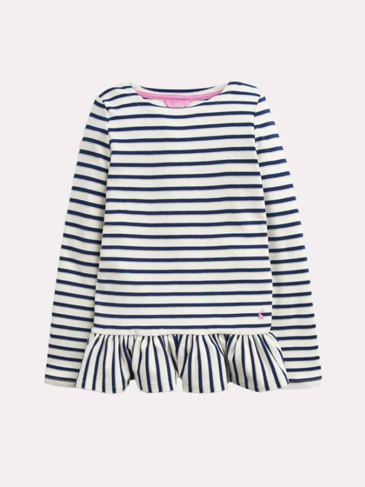 Little Joules Girls' Polly Long Sleeve Top