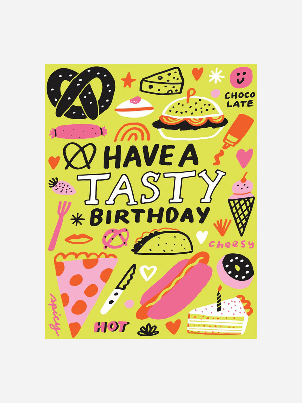 The Found Have A Tasty Birthday Card - Saint Bernard