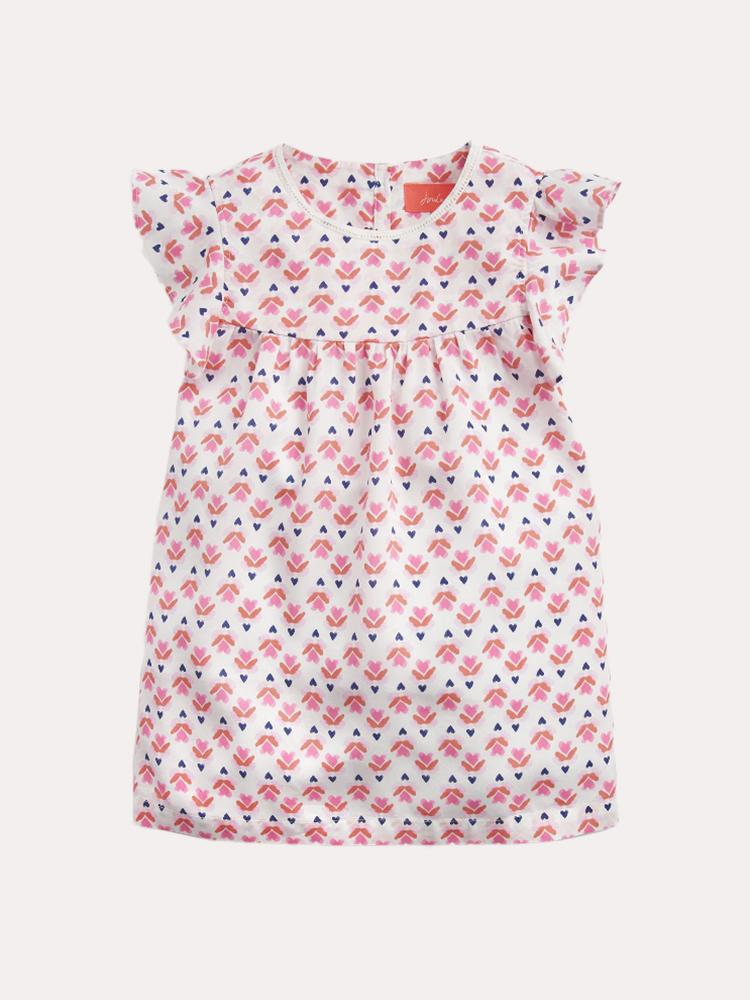 Little Joules Girls' Violet Top - Saint Bernard
