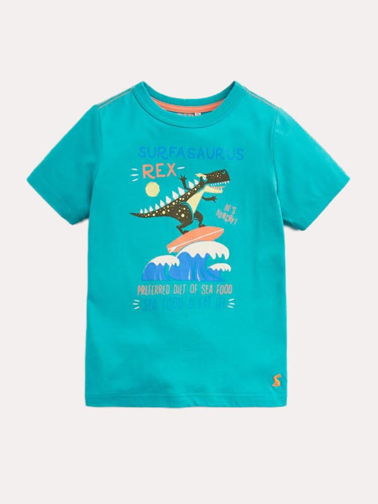 Little Joules Little Boys' Ben Screen Print T-Shirt - Saint Bernard