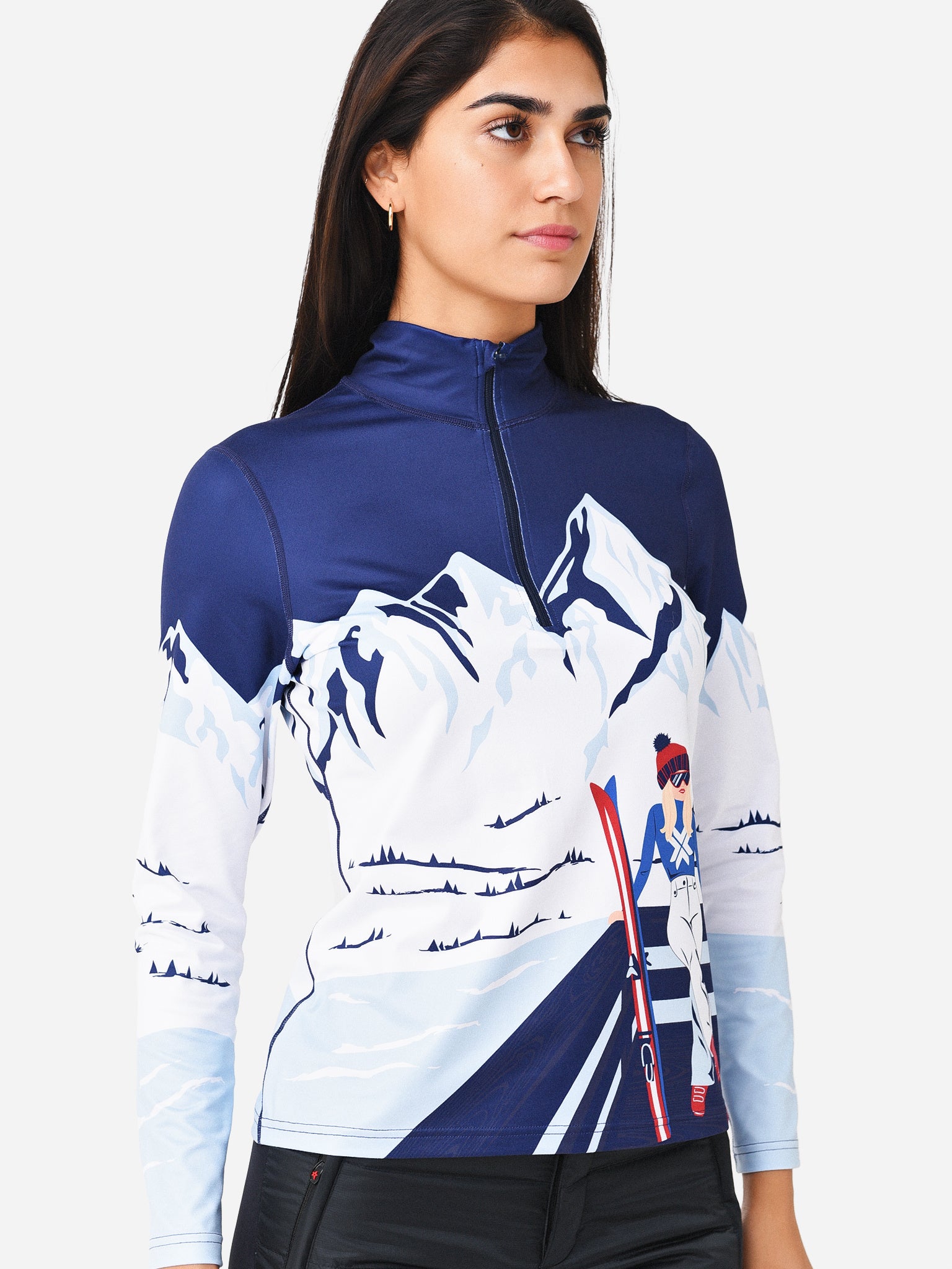 Krimson Klover Women's Après Anyone Base Layer Top - Saint Bernard