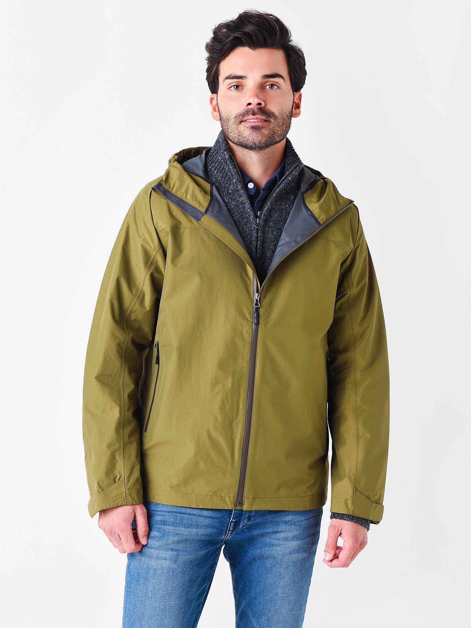 Filson Men's Swiftwater Rain Jacket - Saint Bernard