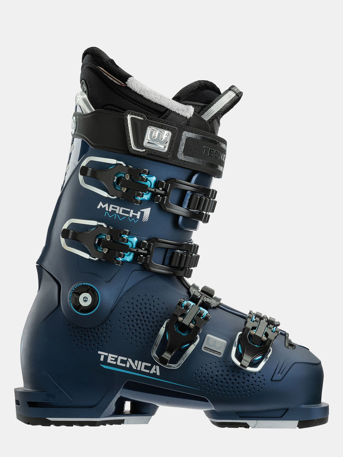 Tecnica Women's Mach1 MV 105 Ski Boots 2022 - Saint Bernard