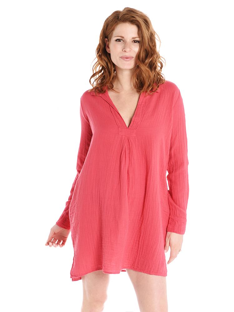 Stark X Long Sleeve Dress - Saint Bernard