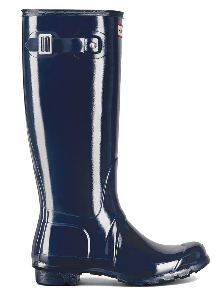 Hunter Women's Original Gloss Tall Rain Boot - Saint Bernard