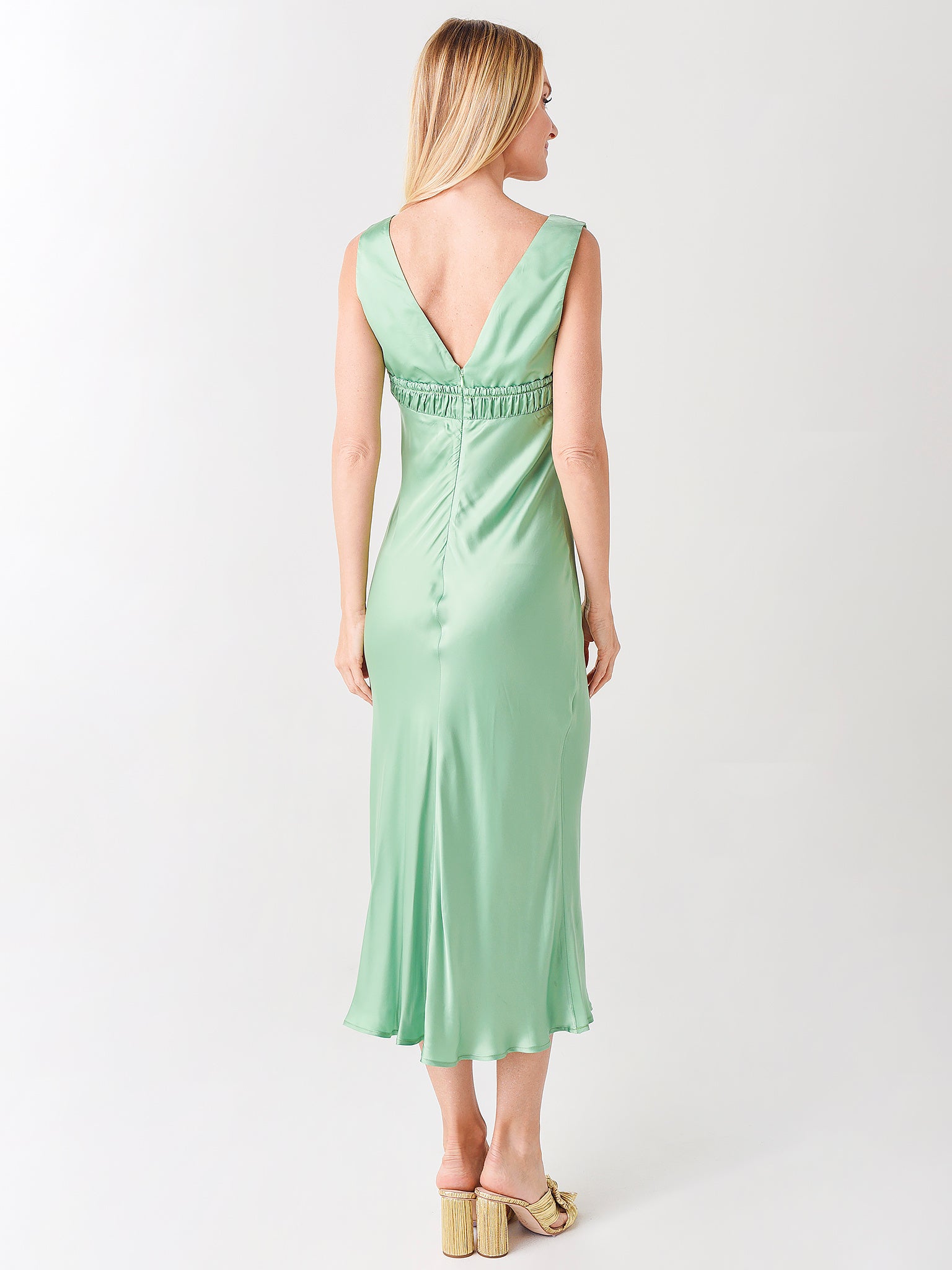 ciao lucia green dress Russo Dress Khaki In Green