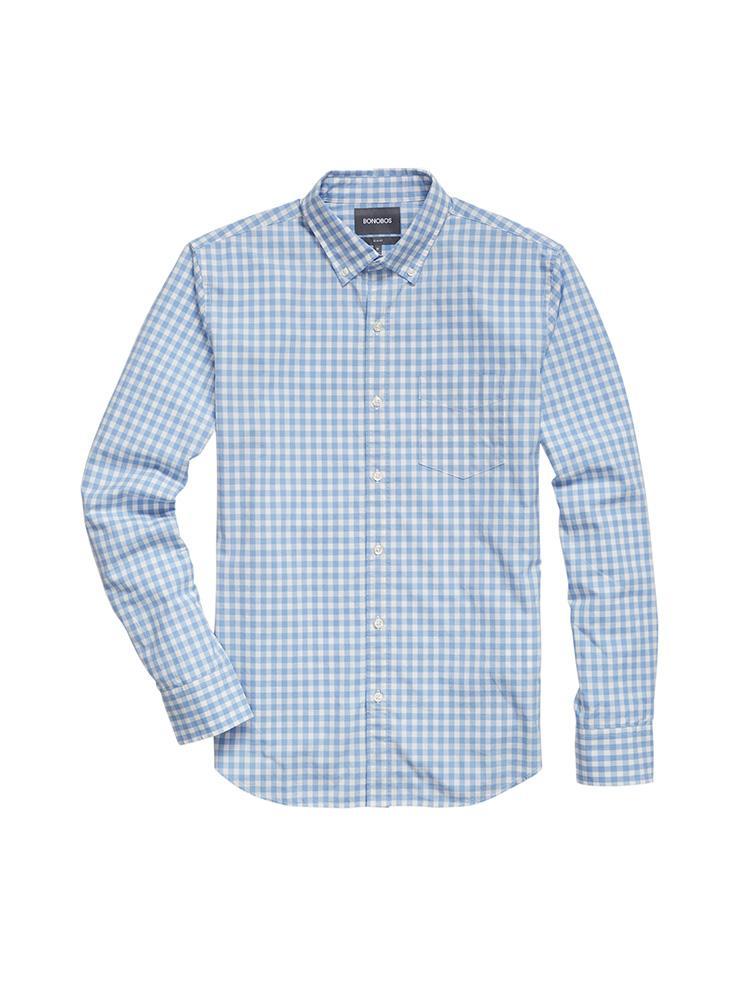 Bonobos Washed Button Down Slim Shirt - Saint Bernard