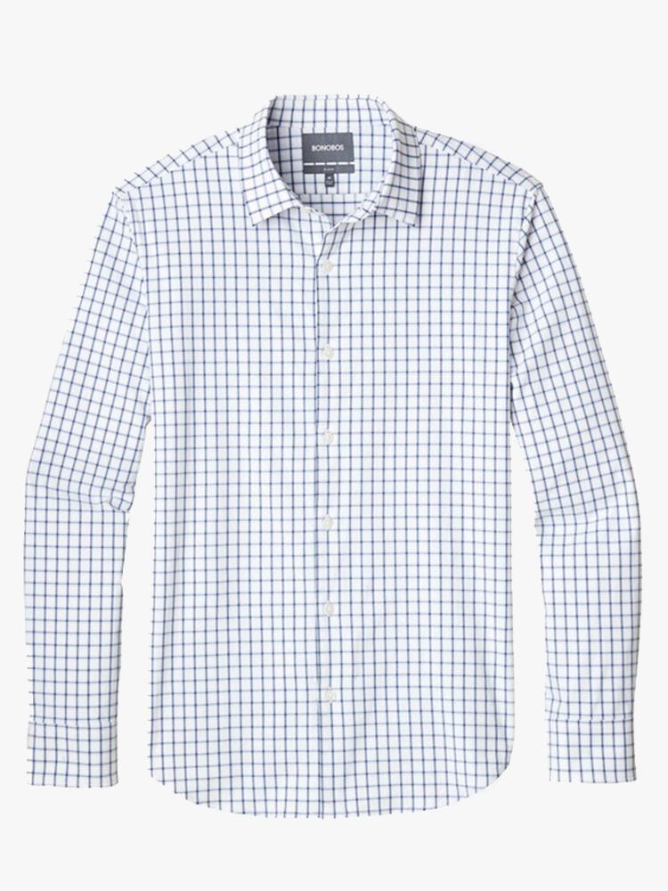 Bonobos Men's Performance Shirt Slim - Saint Bernard