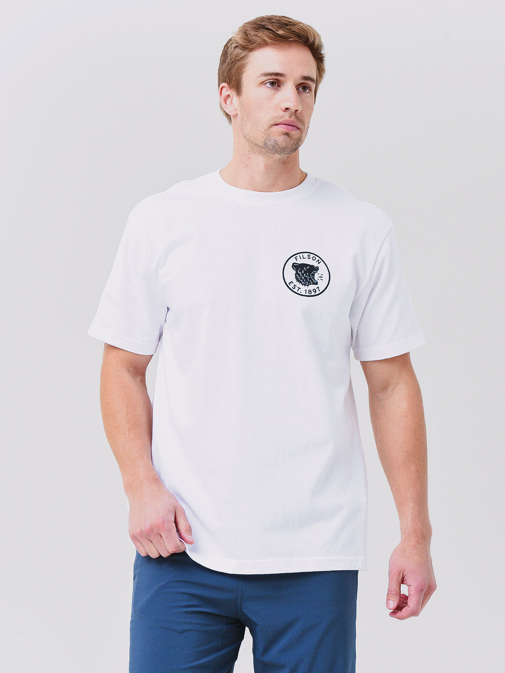 Filson Men's Pioneer Graphic T-Shirt - Saint Bernard