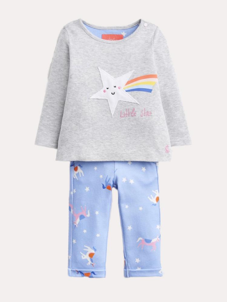 Little Joules Girls' Olivia Set - Saint Bernard