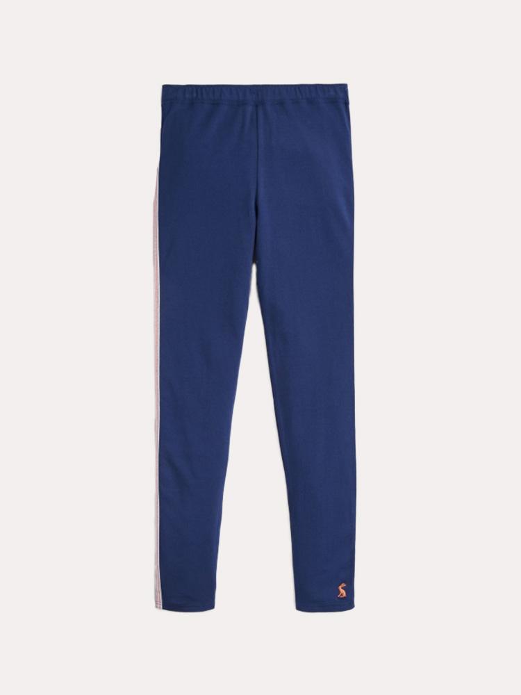 Little Joules Girls' Glitzy Leggings - Saint Bernard