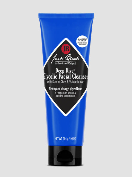 Jack Black Men's Deep Dive Glycolic Facial Cleanser 10 Oz. - Saint Bernard
