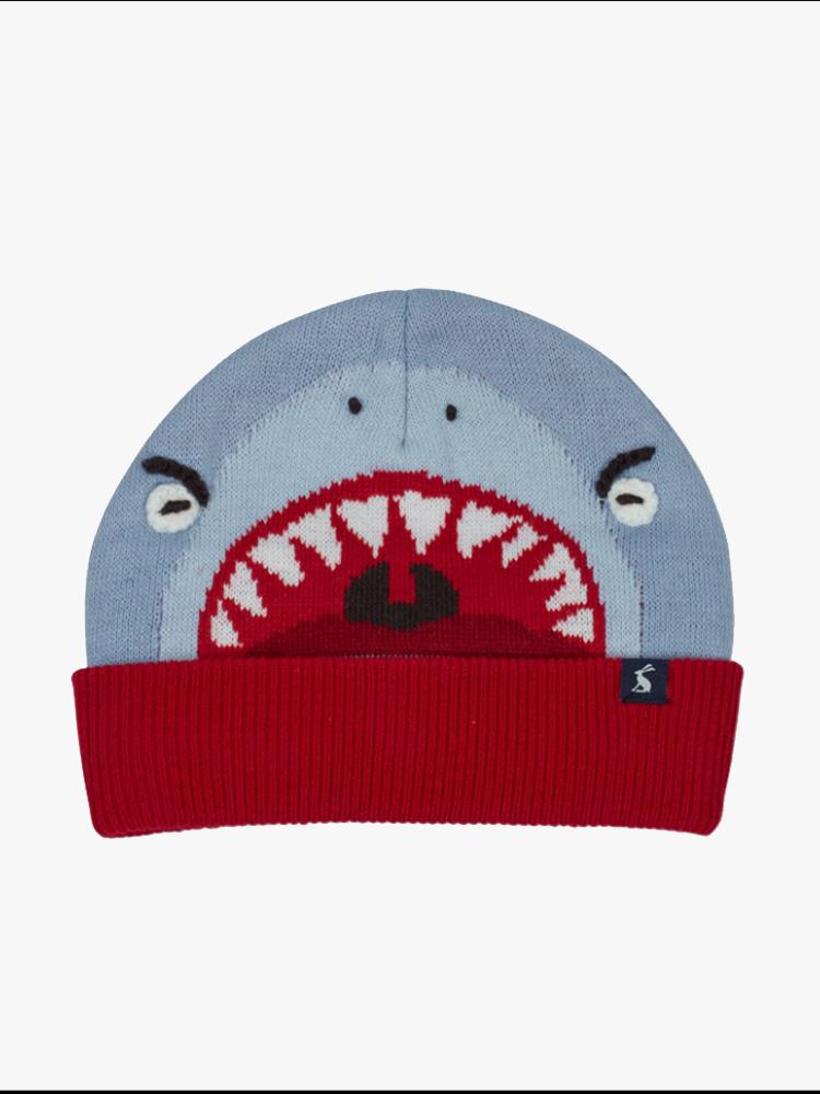 Little Joules Little Boys’ Chummy Knitted Character Hat - Saint Bernard
