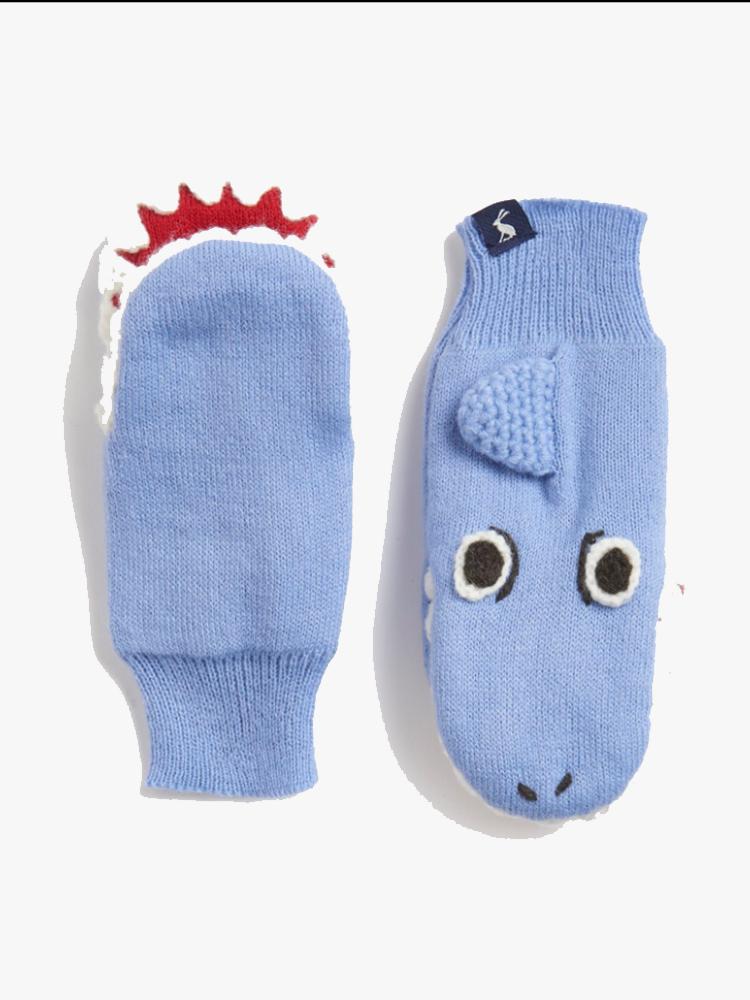 Little Joules Baby Boys’ Chummy Character Knitted Mitten - Saint Bernard