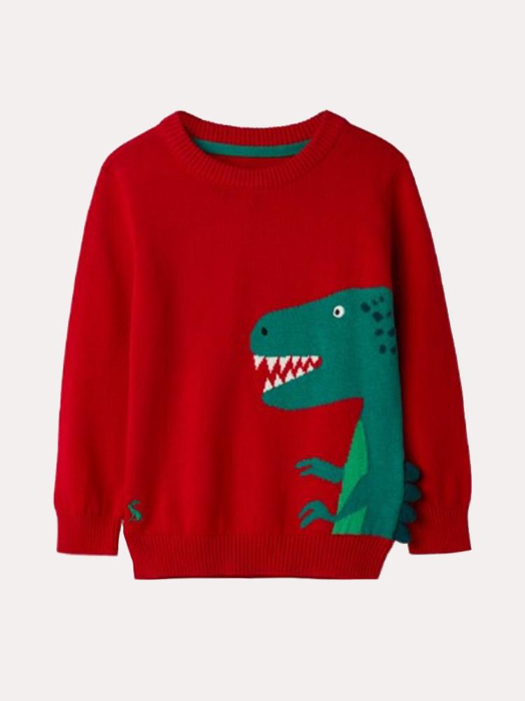 Little Joules Boys' Zany Sweater - Saint Bernard