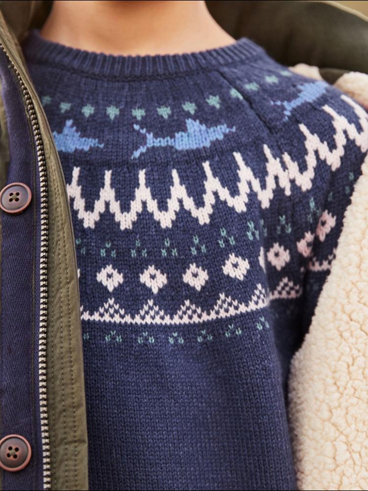 Little Joules Frederik Sweater - Saint Bernard