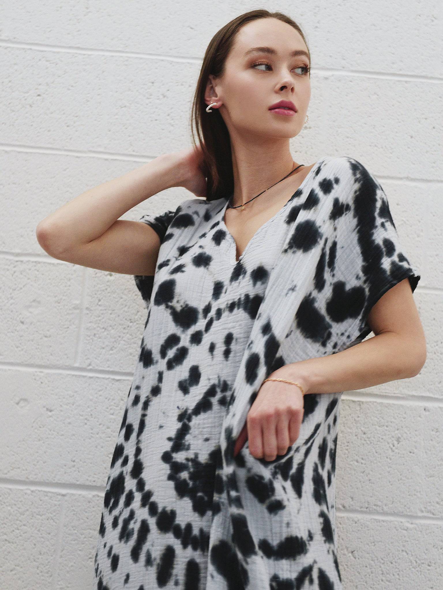 Stark X Women's Tie Dye Caftan - Saint Bernard