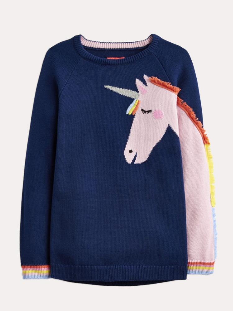 Little Joules Girls' Gee Gee Sweater