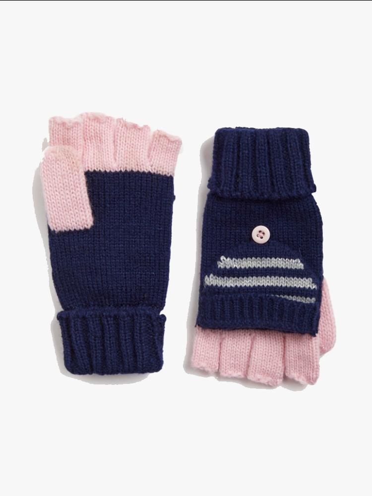 Little Joules Ailsa Glitten Gloves - Saint Bernard