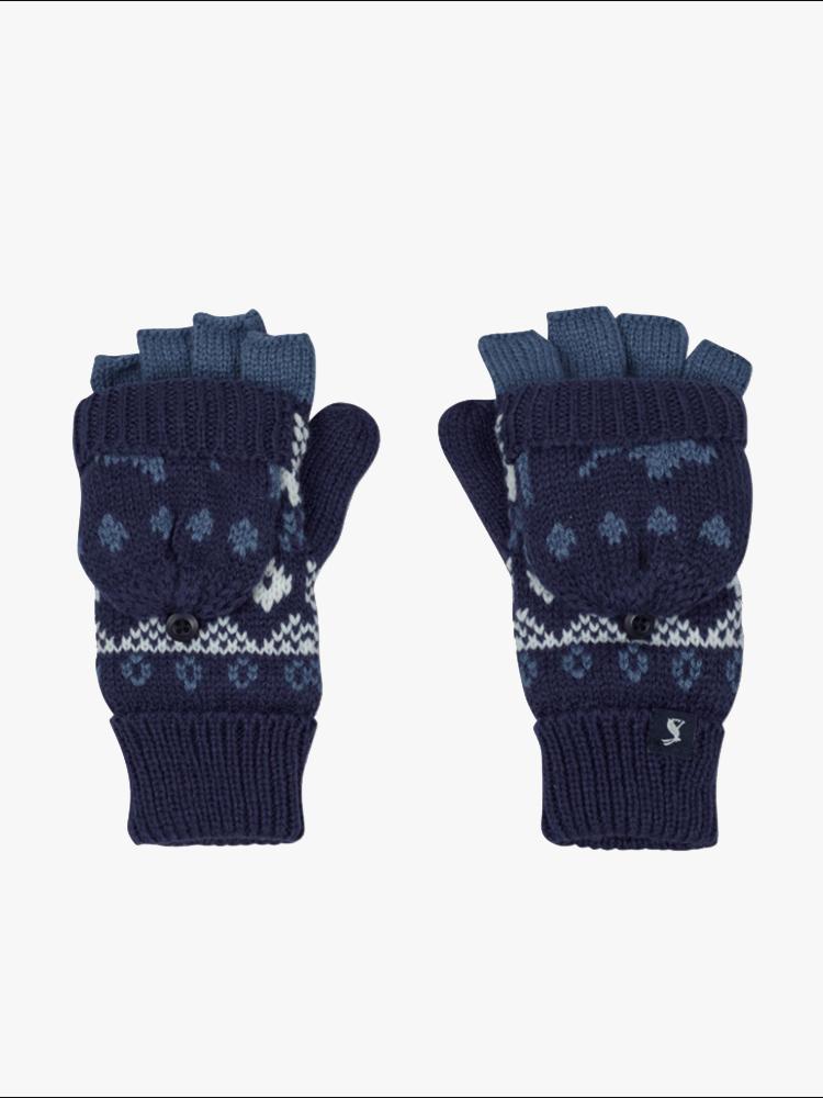 Little Joules Toasty Glitten Gloves - Saint Bernard