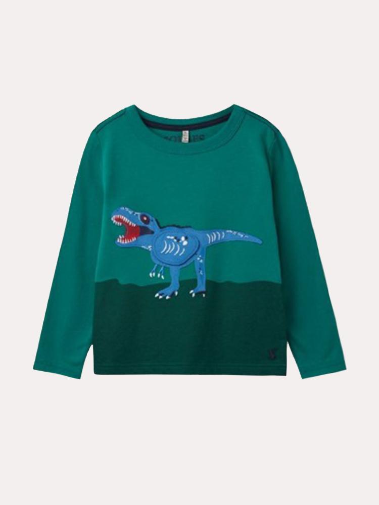 Little Joules Little Boys’ Chomp Sweater - Saint Bernard