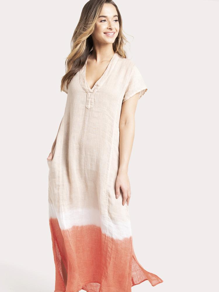 Stark X Jalabia With Tri-Color Dip Dye - Saint Bernard