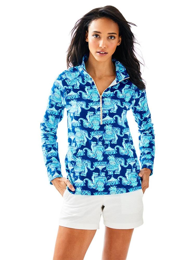 Lilly Pulitzer UPF 50+ Skipper Printed Popover - Saint Bernard
