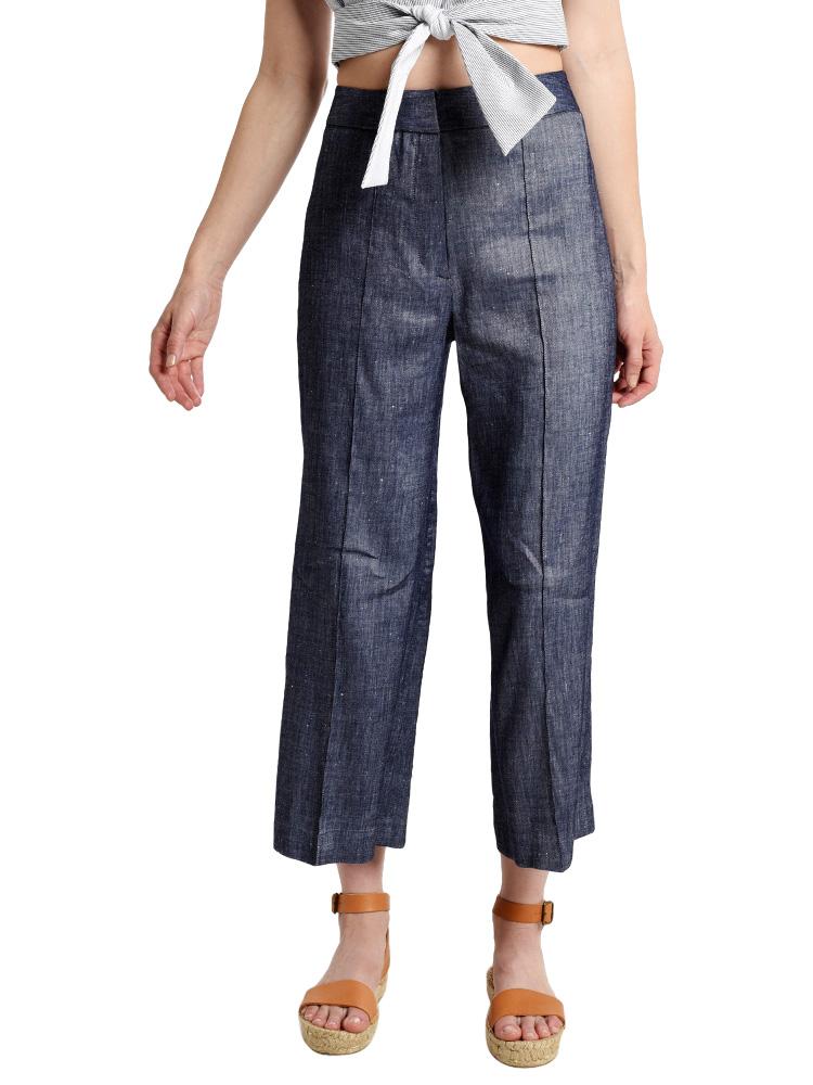 Milly Cropped Hayden Pant - Saint Bernard