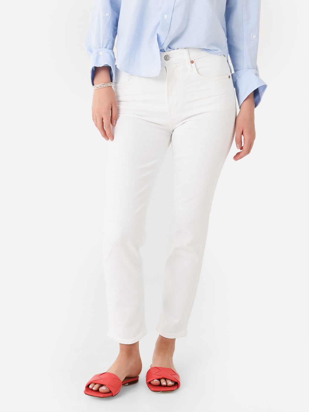 Citizens Of Humanity Women's Isola Straight Crop Jean - Saint Bernard