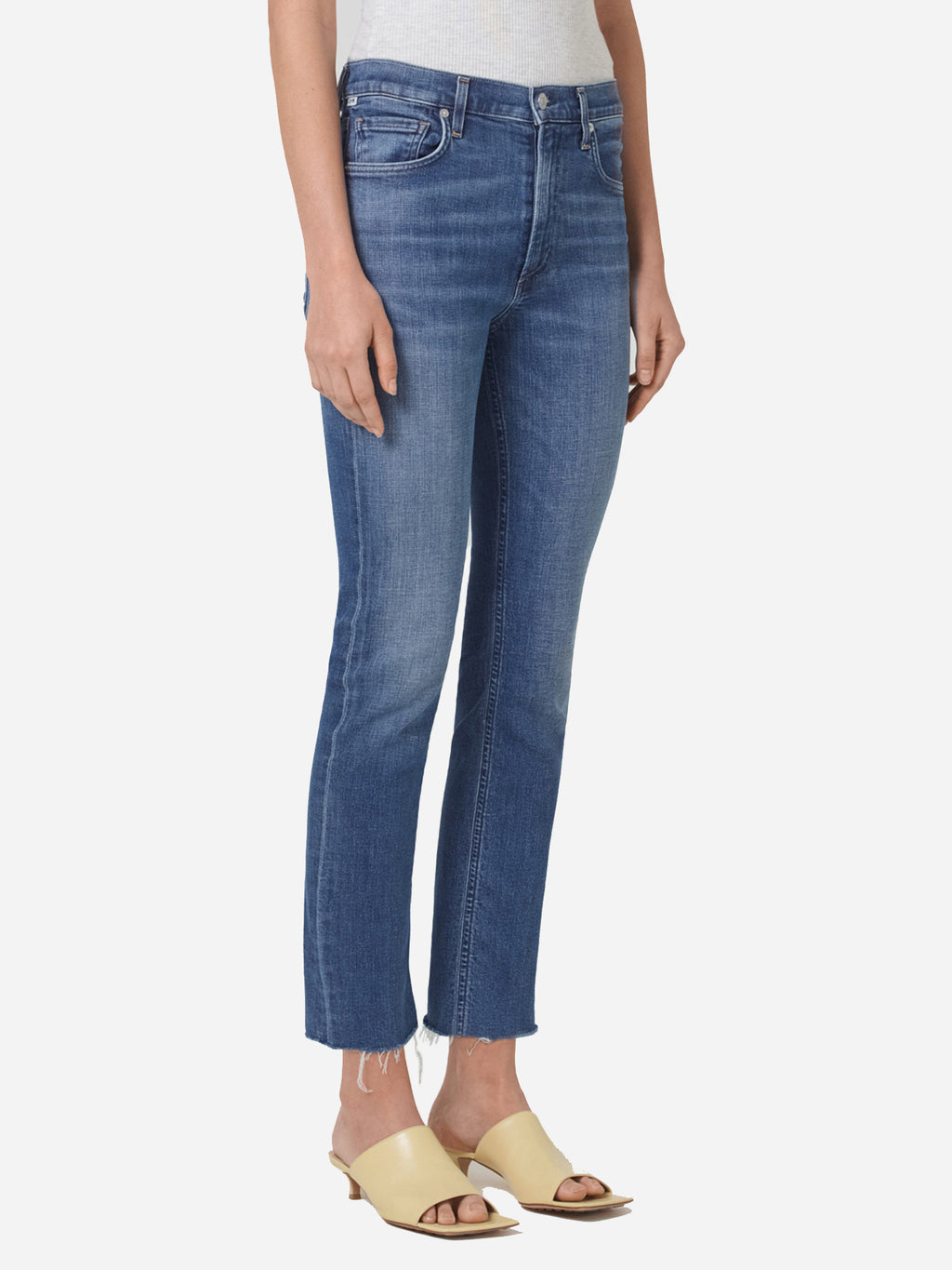 Citizens Of Humanity Women's Isola Straight Crop Jean - Saint Bernard