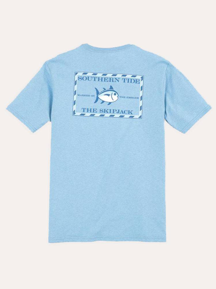 Southern Tide Heathered Original Skipjack T Shirt - Saint Bernard