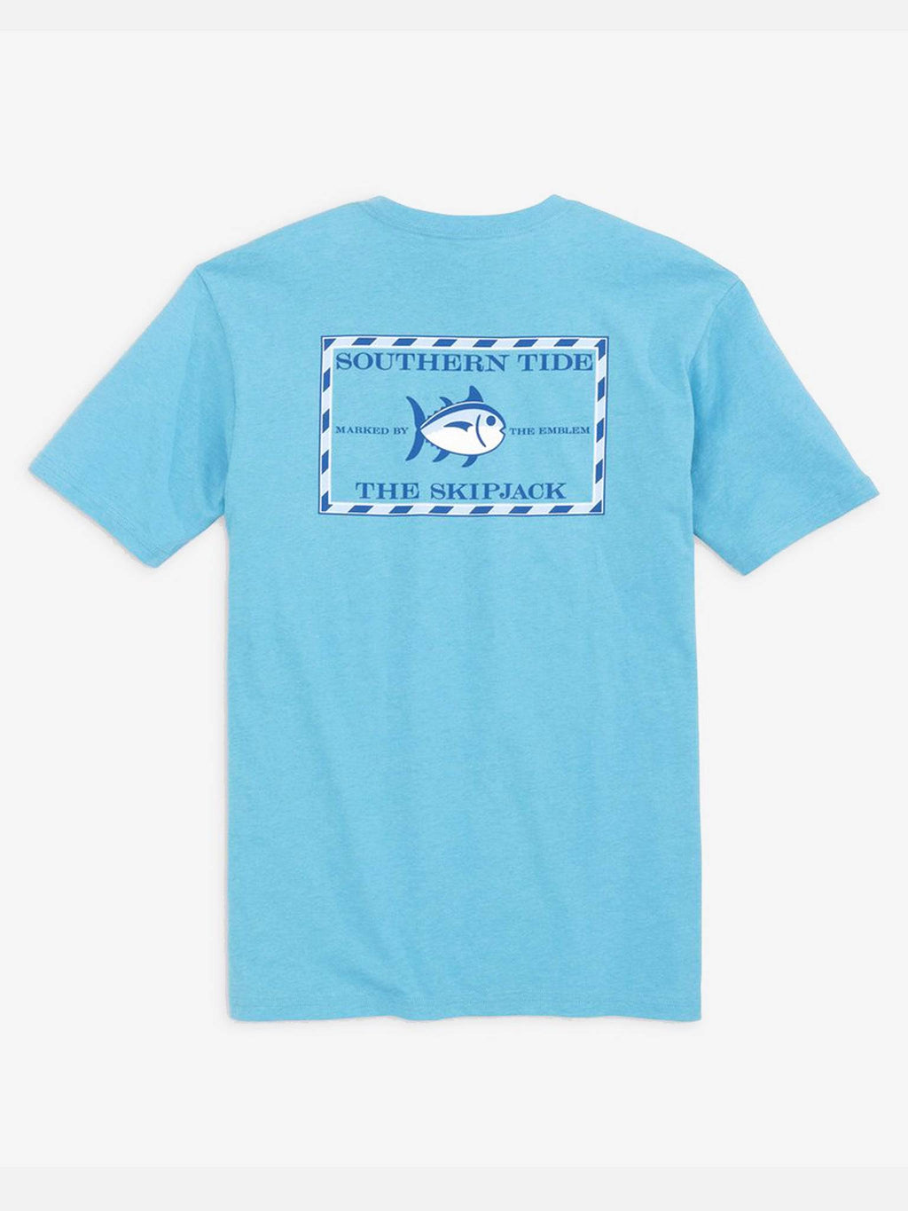 Southern Tide Heathered Original Skipjack T Shirt - Saint Bernard