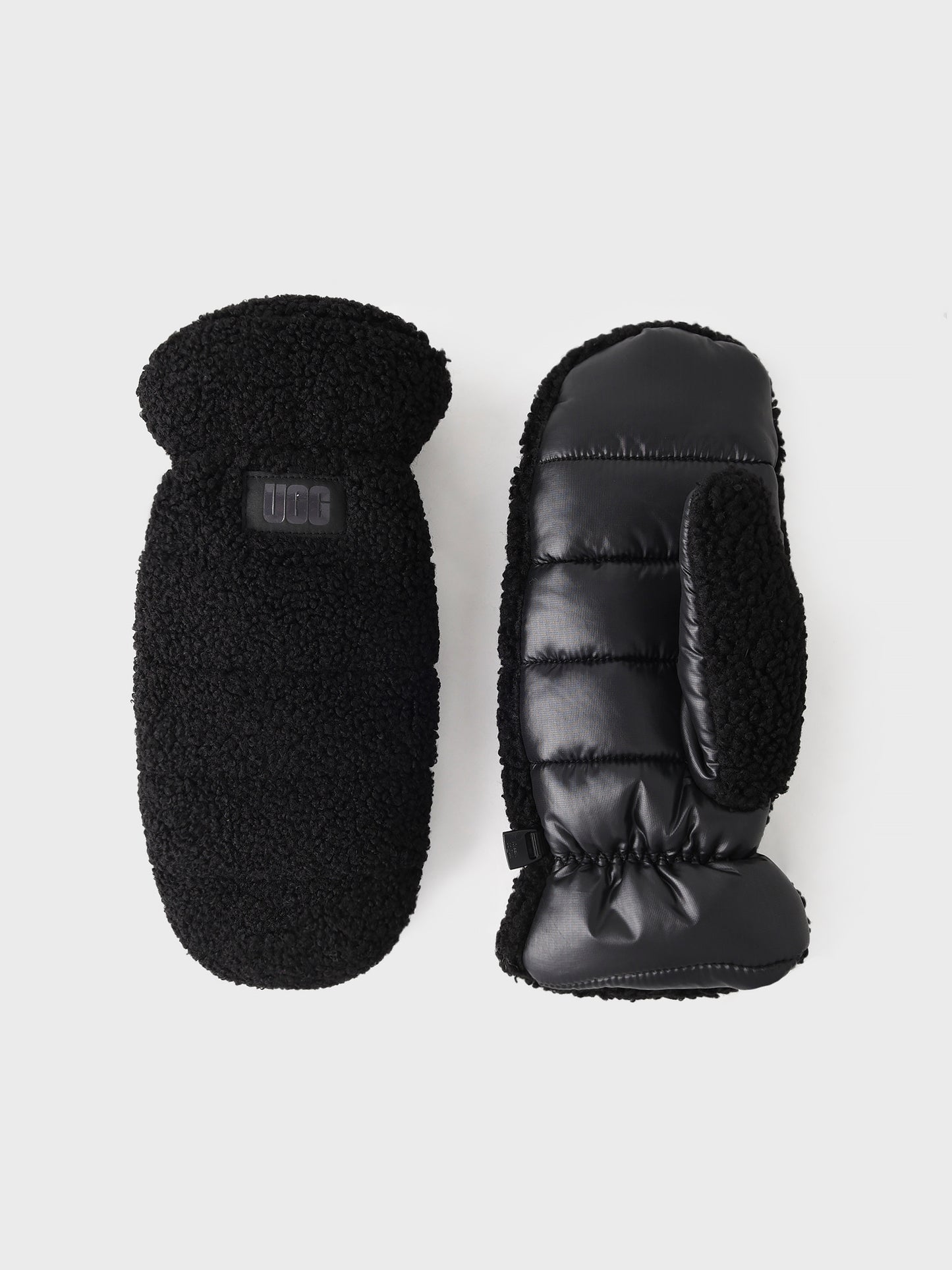 UGG Women's Puff Yeah Sherpa Mitten - Saint Bernard