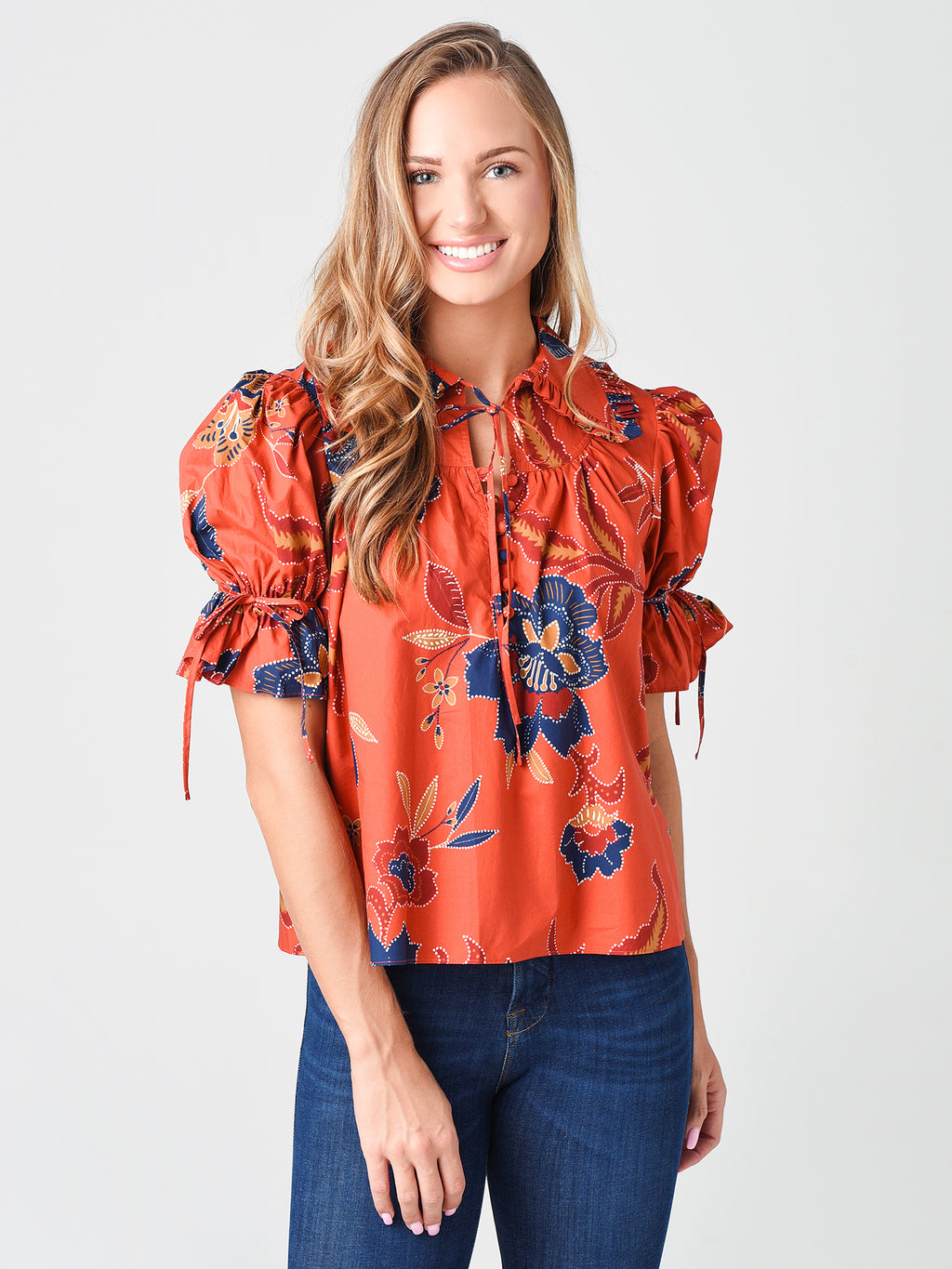 Hunter Bell Women's Mayfair Blouse - Saint Bernard