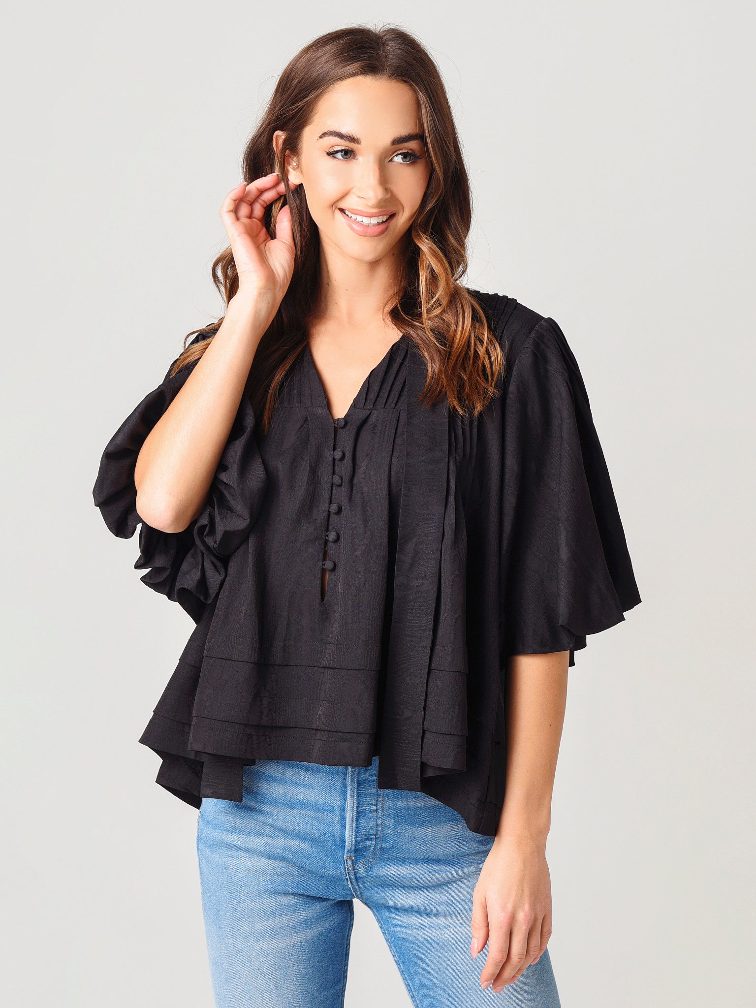 Hunter Bell Women's Newberry Blouse - Saint Bernard
