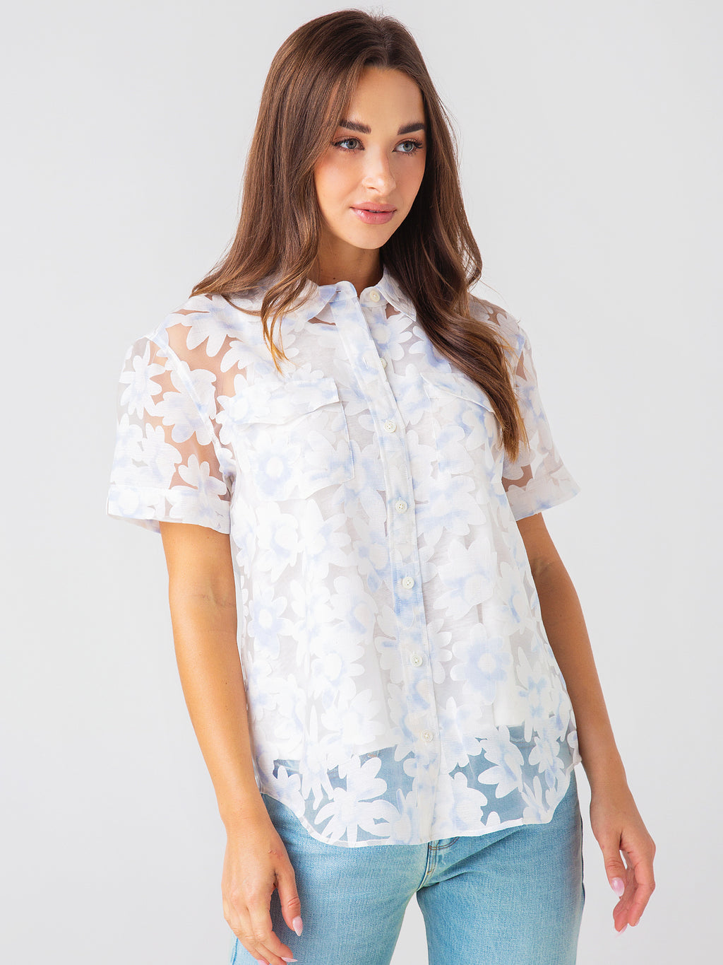 Joie Women's Jareth Short Sleeve Top - Saint Bernard